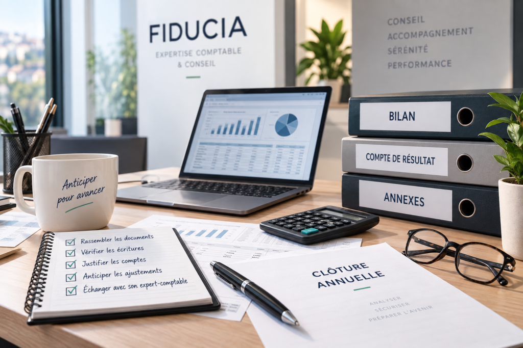 clôture annuelle comptabilité entreprise
