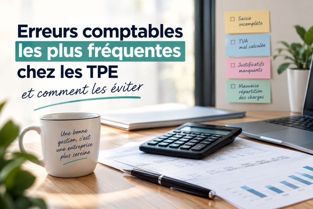 Erreurs comptables les plus fréquentes chez les TPE